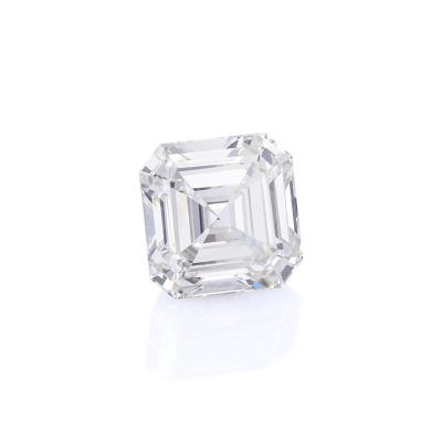 China High Quality Fire D E Asscher Color Play Or Color Cut Moissanite Diamond Pure White VVS Lab Created Moissanite Stone For Rings Earring for sale