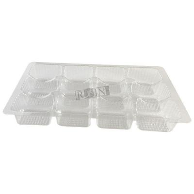 China Disposable Plastic Chocolate Packaging Blister PET Chocolate Tray Plastic for sale