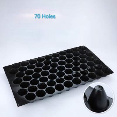 China 70 Cells Pp Plastic Reusable Seed Starter Trays Moisture Resistant Long Term Use for sale