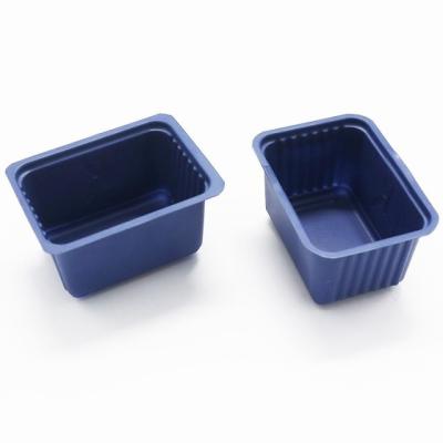 China Customized Single Plant Plastic Seedling Tray PS Square Hole Disposable Seedling Trays for sale