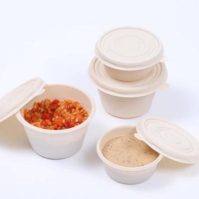 China Corn Starch Biodegradable Container Disposable Compostable Takeaway Containers for sale