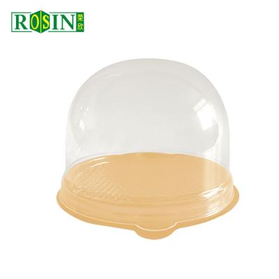 China Round Disposable Cake Container Water Resistant For Birthday Parties for sale