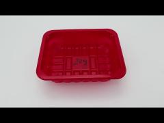 disposable PET PP fruit fresh salad and frozen meat trays