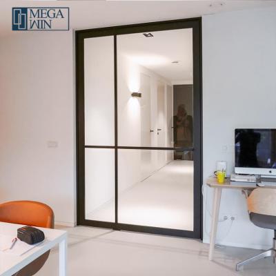 China Sound Insulation Low Price Good Quality Large Security Pivot Door Windproof Minimalist Style Wide Pivot Door for sale