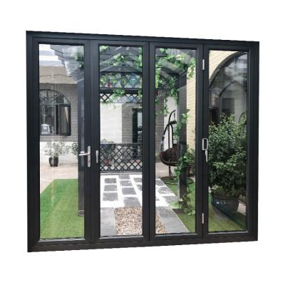 China 2021 Graphic Design Aluminum Bi-Folding Doors Window for sale