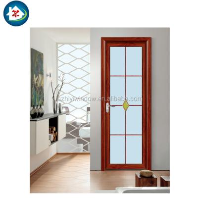 China Wholesale Modern Graphic Design Aluminum Alloy Bathroom Doors For Hotel for sale