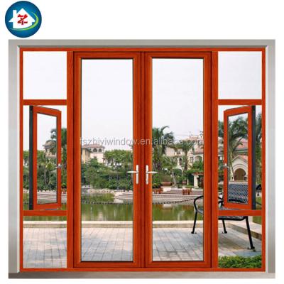 China Graphic Design Exterior Aluminum House Swing Door Kitchen Doors For Nigeria for sale