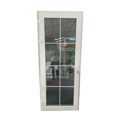 China Graphic Design New Arrival PVC Casement Door Connect Inside To Outside For House Bathroom At Price for sale