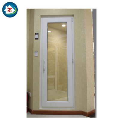 China Graphic Design Hurricane Impact PVC Casement Doors for sale