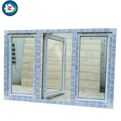 China Swing House PVC Casement Window Big Windows UPVC For Villa Projects for sale