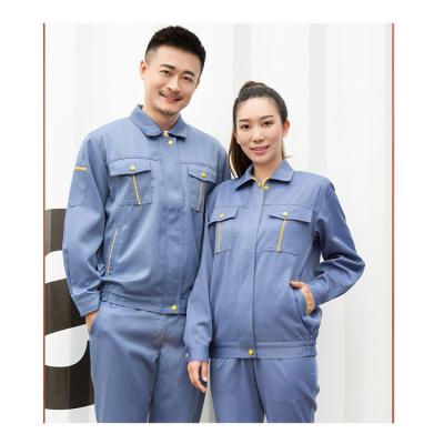 China Cheap Work Suit Soft/Breathable/Wear-Resistant Coveralls Collar Loose T-Shirts Works Uniform For Man Winter for sale