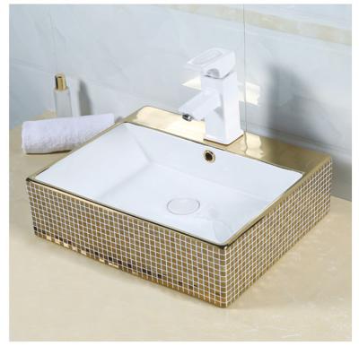 China Newest Traditional High Quality Art Basin Wash Basin Heights Vanity Sink Cabinet for sale