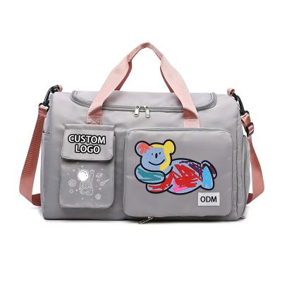 China Climbing Sports Chalk Bag Outdoor Custom Logo Travel Chalk Bag Large Capacity Gym Divider Bag Pluggable Wet Dry Trolley Bag With Shoes Compartment for sale