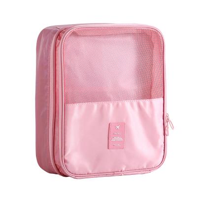 China Korean Waterproof Dustproof Portable Travel Bag Shoe Storage Oxford Cloth Outdoor Waterproof Bags for sale