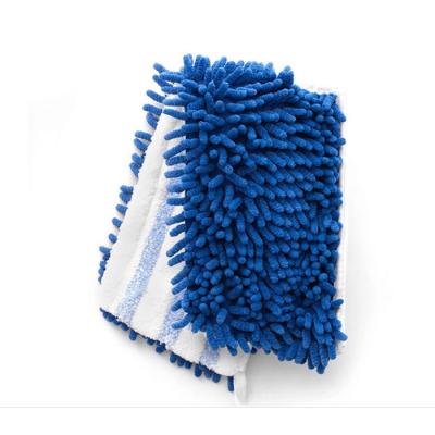 China Eco-Friendly And Machine Washable Sustainable Double-Action Microfiber Flip Mop Refill for sale