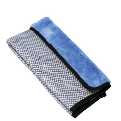 China Car Cleaning Towels Waffle Weave Microfiber Car Wash Towel Viable Cleaning Cloth for sale