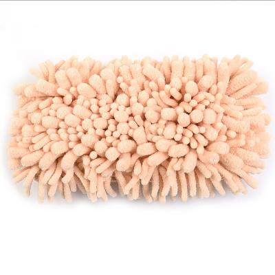 China Car Cleaning Coral Cloth - Car Chenille Sponge Block Tool Sponge Cleaning Wipe Absorbs Water Without Hurt Paint for sale