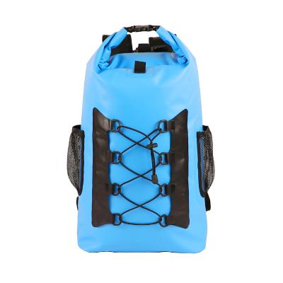 China New Arrival Waterproof Dry Bag 500D Tarpaulin Cylinder Office Outdoor Sport Waterproof Backpack For Floating for sale