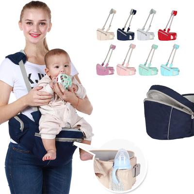 China Promotional Baby Carrier Infant Hip Seat Carrier Cotton Baby Carrier With Shoulder Strap Infant Carrier Backpack for sale