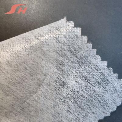 China High Quality Adhesive Garment Fabric Gum Stay Interlining Fusible Interlining for sale