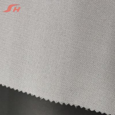 China China Manufacturer PEDS Adhesive Microdot Clothing 100 Polyester Woven Interlining for sale