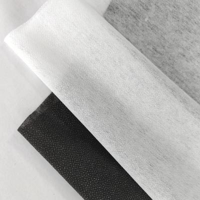 China China Manufacture Adhesive 100% Polyester Interlining Nonwoven Fabric for sale