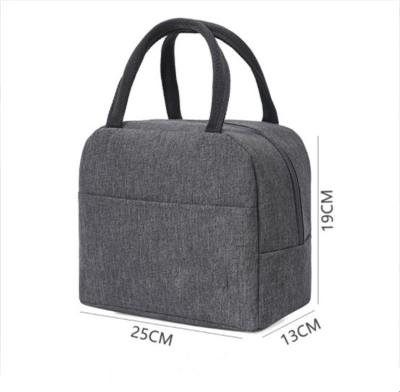 China Waterproof Small Tote Cooler Thermal Insulated Food Bags Portable Picnic Lunch Box Bag for sale