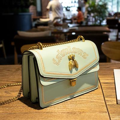 China Fashion handbags hot sell 4colors women's elegant chic fashion mini shoulder chain bag purse handbag for sale