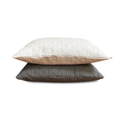 China Anti-Static Natural Goose Down Feather Pillow Hotel For Sleeping Down Travel Custom Pillow for sale