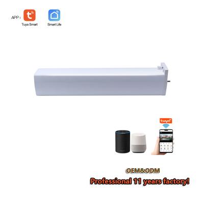 China Wifi Tuya life open and close electric curtain motor of zigbee wifi control app in motor intelligent smart curtain motor for sale