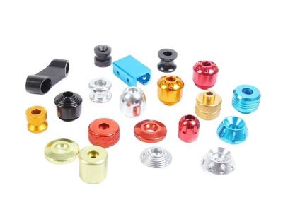 China Customized Colored Anodized Aluminum CNC Aluminum Turning Parts for sale