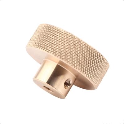 China 2021 New Product Asian Brass Knurled Knurled Knob Door Knob Handle Brass Knob for sale