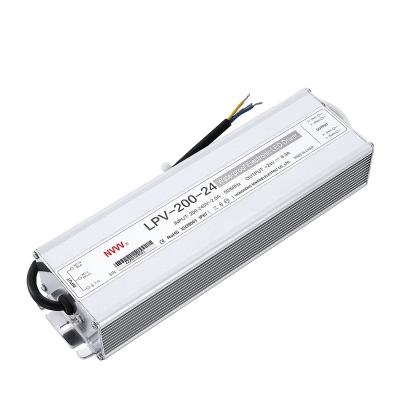 China LPV-200-24 200W 24V SMPS LED Display Power Supply 24V 8A LED Power Supply Waterproof Change Driver en venta