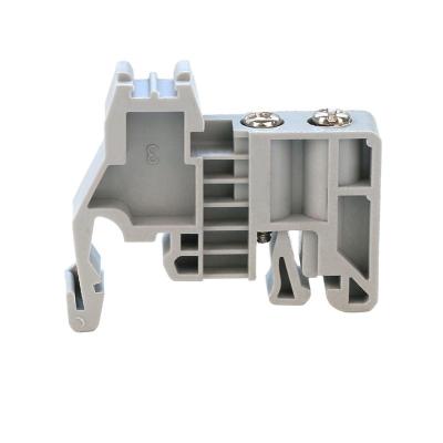 Κίνα PA66 NVVV plastic din power rail power rail block fit din rail terminal mounting bracket socket προς πώληση