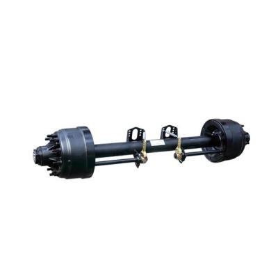 China Used Hot Selling Round Axle 127-10T Car Semi Trailer Truck Trailer Axle for sale