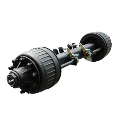 China Trailer Parts 1950-13T 16TChina Factory Trailer Axle Trailer Parts Supplier With Tow Wheel Axle for sale