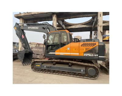 China New Korea 98% Used Excavator Hyundai Excavator 225LC-9T 1mÂ ³ for sale