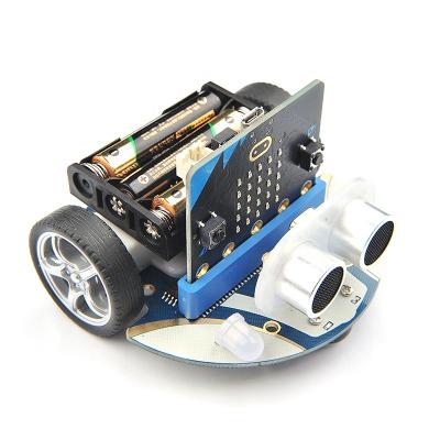 China School lab and home micro:bitten cutebot push back car for kids robot kit microbit starter diy coding kit for sale