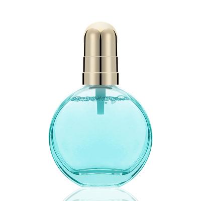 China wholesale smudge cosmetic 60ml clear glass spray bottle/colorful bottle/aromatherapy bottle for sale