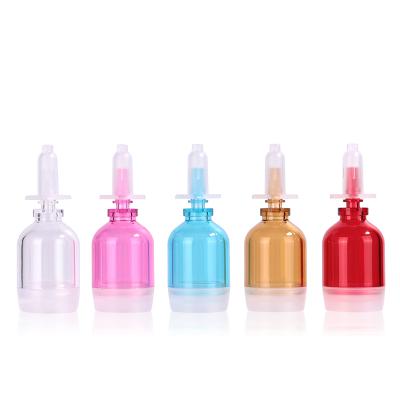 China Bubble Bottle 10ml PS Cosmetic Original Liquid Essence Bottle Plastic Packaging Products for sale