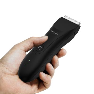 China Waterproof Safety Skin Safe Electronics Grooming Groin Body Hair Trimmer For Men for sale