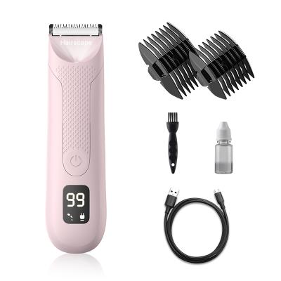 China Safety Hot Sale Professional Rechargeable Waterproof Body Hair Groin Grooming Electric Electric Trimmer For Women for sale