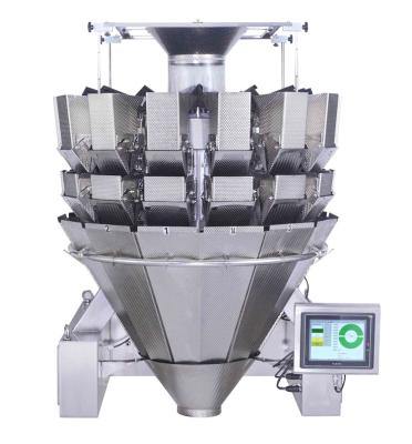 China 14 Head Waterproof Food Mixing Weigher IP65 Hopper 2.5L Counting Dosing Weigher for sale