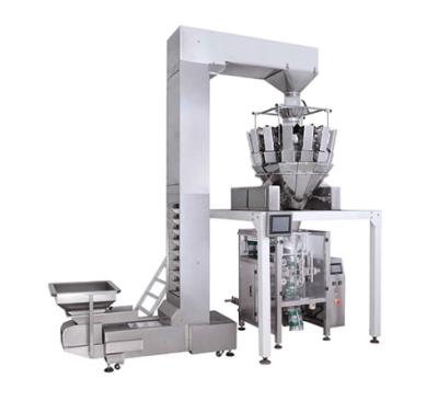 China automatic food sugar stick packing machine rice packing machine with z bucket lift for sale