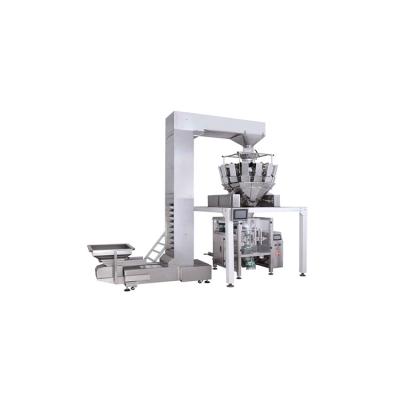 China Automatic food vffs 5kg ice cube packaging machine packaging machine with gas flushing for sale