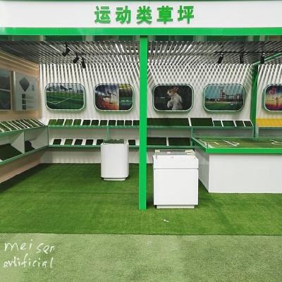 China High Quality Sports Field Playground Artificial Grass 50mm For 7 Aside Artificial Turf Standard Mini Football Field Soccer Field for sale