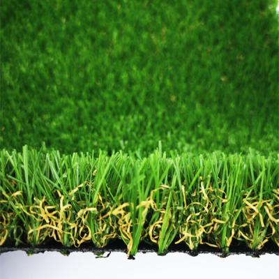 China Tennis Football Sports Field Grass 35mm Green Landscaping Patio Mat Anti UV Residential Turf Tiles Synthetic Colorful Lawn Grass for sale