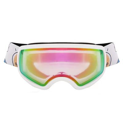 China Photochromic Ski Goggle Goggles Ski Goggles For Kids Snow Ski Sunglasses TPU Winter Sports Double Layer Lens Eyewear Triple Layer Snow Goggles for sale