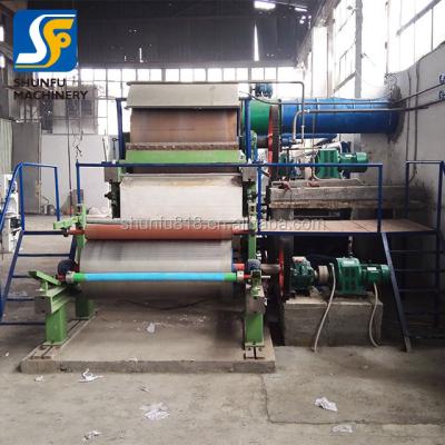 China Used paper making field machine to produce toilet paper cup and napkin machine for sale