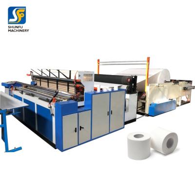 China Factory 2800 Toilet Paper Roll Making Machine Tissue Making Mother Roll Machine Factory Price for sale